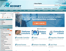 Tablet Screenshot of econeteditora.com.br
